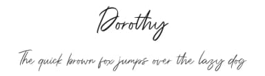 Dorothy by Creatype Studio — Script Handwritten Font — thumbnail 1