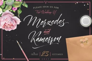 Dorrotthy Script Font by Blessed Print — Script Handwritten Font — thumbnail 3