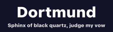 Dortmund by Punchform — Sans Serif Font — thumbnail 2