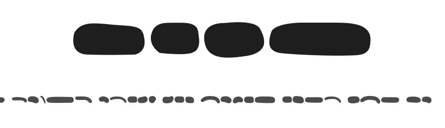 Dots by Vladimir Nikolic — Dingbats Font