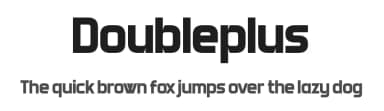 Doubleplus by Chequered Ink — Sans Serif Font — thumbnail 1