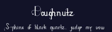 Doughnutz by Edric Studio — Script Handwritten Font — thumbnail 2