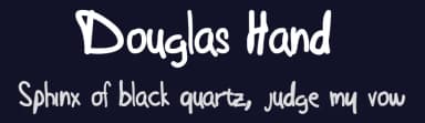 Douglas Hand by typO969 — Script Handwritten Font — thumbnail 2