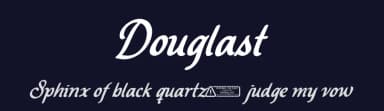 Douglast by Kong Font — Script Handwritten Font — thumbnail 2