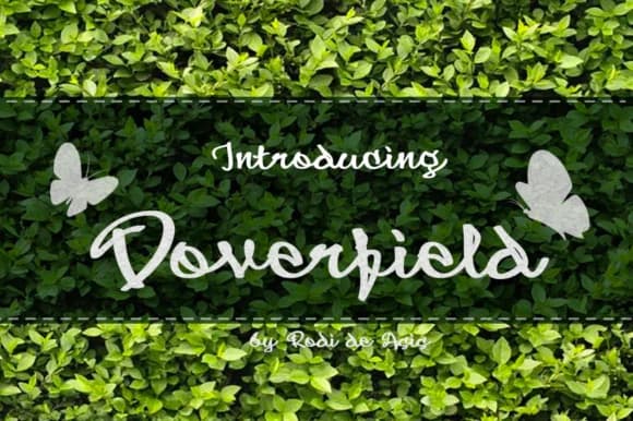 Doverfield Font by Rodi.de.Artist.com — Script Handwritten Font