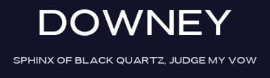 Downey by Saridezra — Sans Serif Font — thumbnail 2