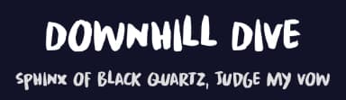 Downhill Dive by Hanoded — Script Handwritten Font — thumbnail 2