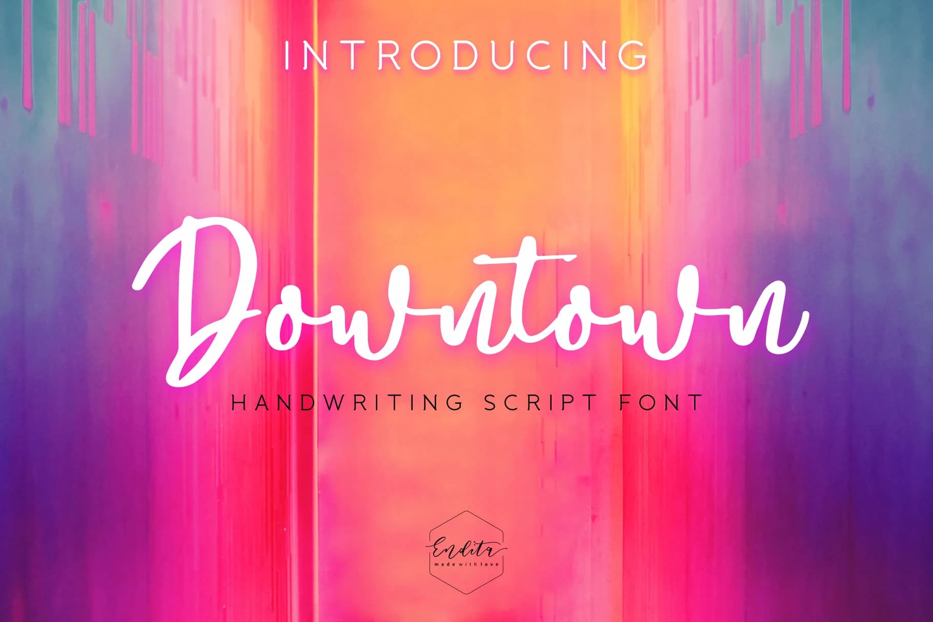 Downtown Font by Telllu — Script Handwritten Font — preview 1