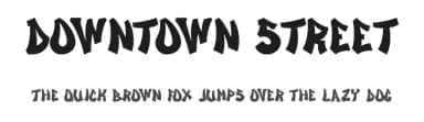 Downtown Street by Asep Rendi — Script Handwritten Font — thumbnail 1