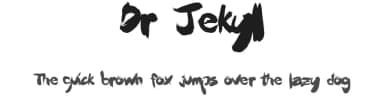 Dr Jekyll by Łukasz Wieczorek — Script Handwritten Font — thumbnail 1