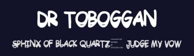 Dr Toboggan by Murder Fonts — Script Handwritten Font — thumbnail 2