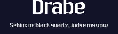 Drabe by Albertako — Sans Serif Font — thumbnail 2