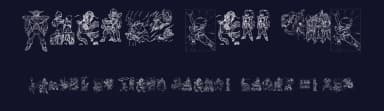 Dragon Ball TFB by zanatlija — Dingbats Font — thumbnail 2