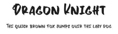 Dragon Knight by StringLabs Creative Studio — Script Handwritten Font — thumbnail 1