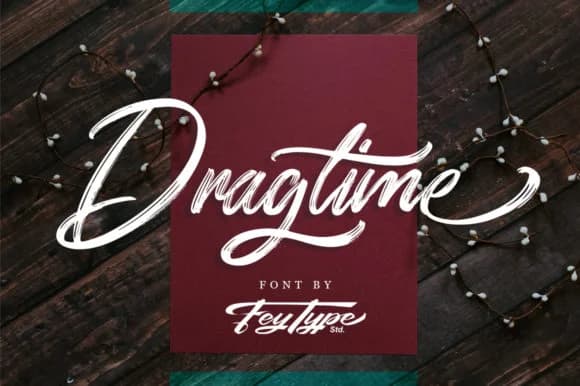 Dragtime Font by feydesign — Script Handwritten Font