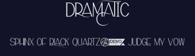 Dramatic by NihStudio — Sans Serif Font — thumbnail 2