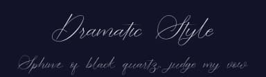Dramatic Style by JunCreative — Script Handwritten Font — thumbnail 2