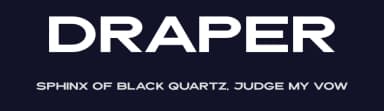 Draper by Don Marciano — Sans Serif Font — thumbnail 2