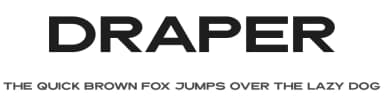 Draper by Don Marciano — Sans Serif Font — thumbnail 1