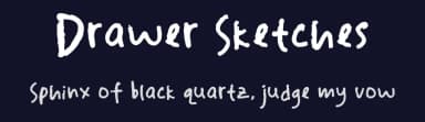 Drawer Sketches by hati — Script Handwritten Font — thumbnail 2