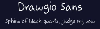 Drawgio Sans by Drawgio — Script Handwritten Font — thumbnail 2