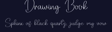 Drawing Book by Nirmala Creative — Script Handwritten Font — thumbnail 2