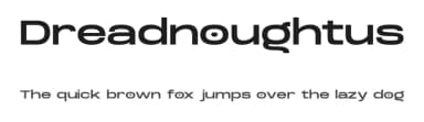 Dreadnoughtus by Harmnessless Type — Sans Serif Font — thumbnail 1