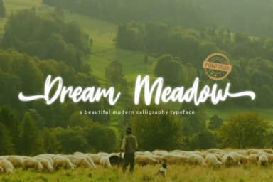 Dream Meadow Font by Khurasan — Script Handwritten Font — thumbnail 1