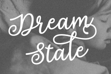 Dream State Font by Silhouette America, Inc. — Script Handwritten Font — thumbnail 1