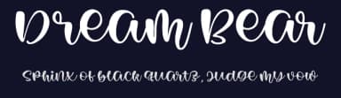 Dream Bear by Afika Studio — Script Handwritten Font — thumbnail 2