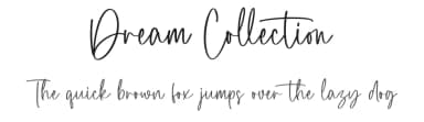 Dream Collection by Revo Farisky — Script Handwritten Font — thumbnail 1