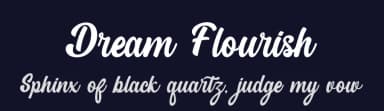 Dream Flourish by PutraCetol Studio — Script Handwritten Font — thumbnail 2