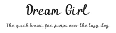 Dream Girl by Inermedia Studio — Script Handwritten Font — thumbnail 1