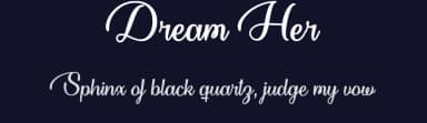 Dream Her by Misti's Fonts — Script Handwritten Font — thumbnail 2