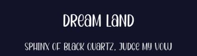 Dream Land by Andi Moz — Script Handwritten Font — thumbnail 2