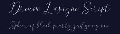 Dream Lavigne Script by Sizimon.id — Script Handwritten Font — thumbnail 2