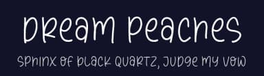 Dream Peaches by Balpirick Studio — Script Handwritten Font — thumbnail 2