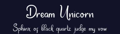 Dream Unicorn by DM Letter Studio - Dimas Prasetyo — Script Handwritten Font — thumbnail 2