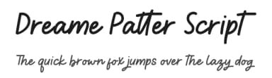 Dreame Patter Script by Viswell Studio — Script Handwritten Font — thumbnail 1