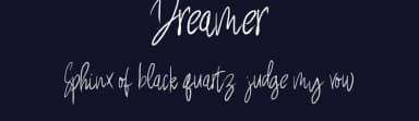 Dreamer by Analogous Studio — Script Handwritten Font — thumbnail 2