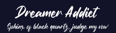 Dreamer Addict by FatmaStudio — Script Handwritten Font — thumbnail 2