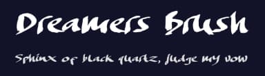Dreamers Brush by Get Studio — Script Handwritten Font — thumbnail 2