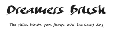 Dreamers Brush by Get Studio — Script Handwritten Font — thumbnail 1