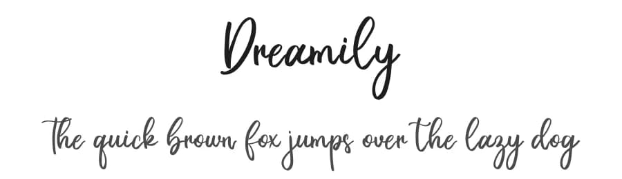Dreamily by Bluestype Studio — Script Handwritten Font
