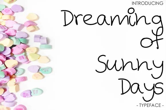 Dreaming of Sunny Days Font by yh.seaofknowledge — Script Handwritten Font