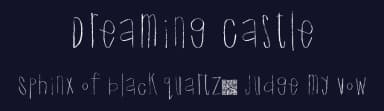 Dreaming Castle by Xerographer Fonts — Script Handwritten Font — thumbnail 2