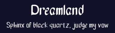 Dreamland by wonoayu79 — Script Handwritten Font — thumbnail 2