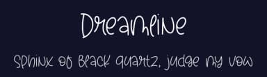 Dreamline by Balpirick Studio — Script Handwritten Font — thumbnail 2