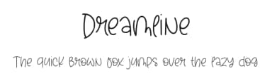 Dreamline by Balpirick Studio — Script Handwritten Font — thumbnail 1