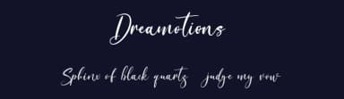 Dreamotions by Maulana Creative — Script Handwritten Font — thumbnail 2